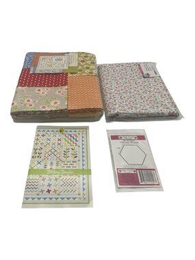 Ltd Ed Fig Tree & Co - FIGS & SHIRTINGS Rare Quilt Kit by Joanna Figueroa / Moda